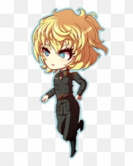 Chibi Tanya Dasadeline - Tanya Degurechaff Chibi Png,Anime Chibi Png