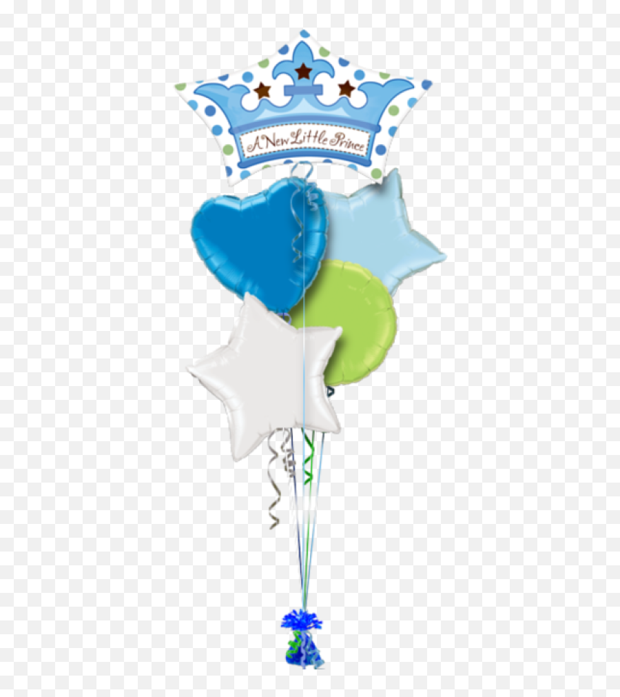 Little Prince Crown Balloon In A Box Helium - Its A Balloon Bouquet Its A Boy Png,Its A Boy Png