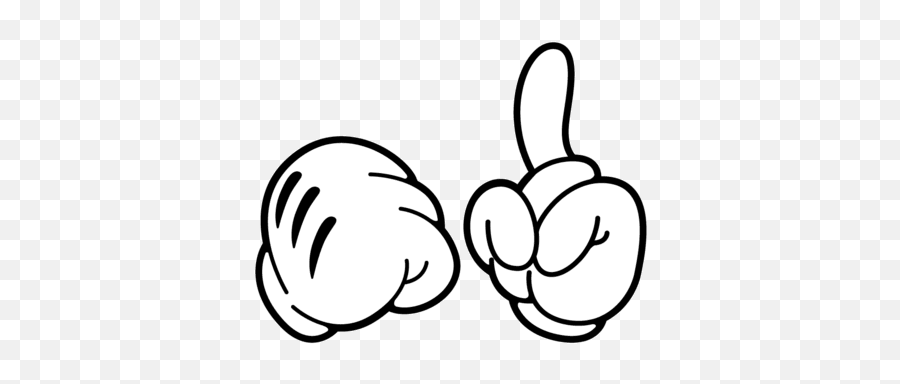 Mano De Mickey Mouse Png 6 Image - Mickey Mouse Cartoon Gloves,Mickey Mouse Png Images