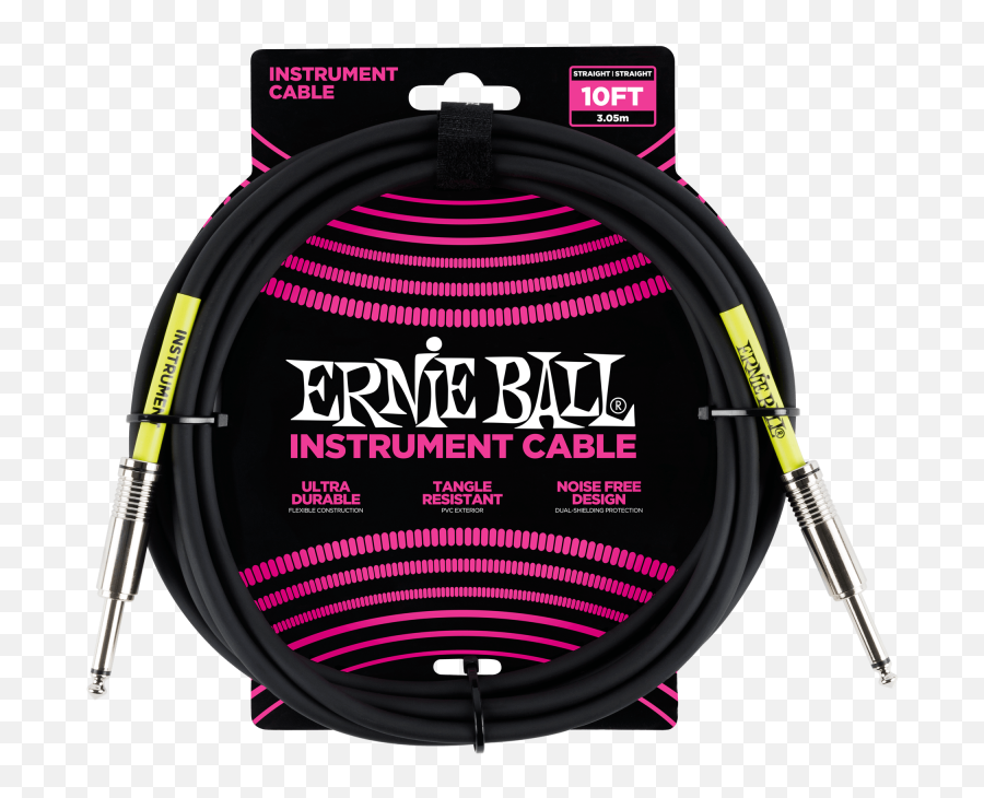 Ernie Ball P06048 Instrument Cable - Ernie Ball Instrument Cable Png,Ernie Png