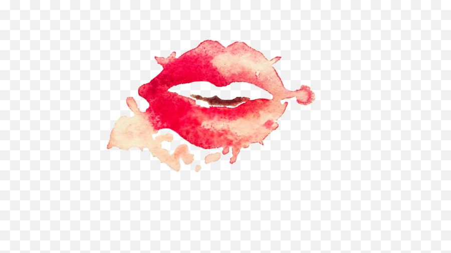 Water Color Lips Png Picture 538293 - Illustration,Lips Png
