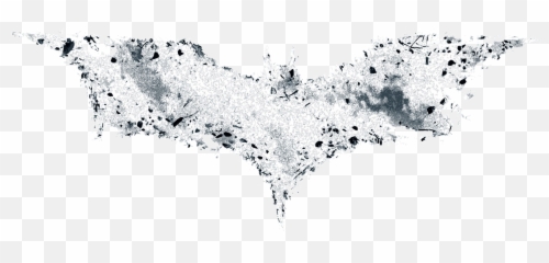The Dark Knight - Logo White Png