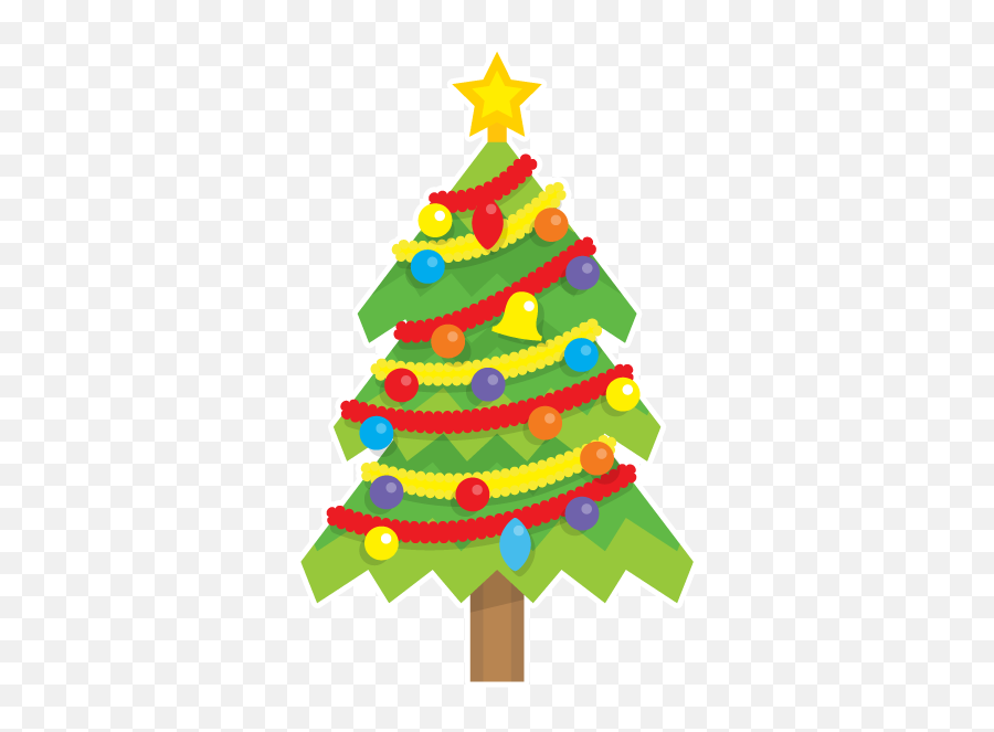 Download Blinking Christmas Trees Messages Sticker - 9 Christmas Tree Png,Messages Icon Png