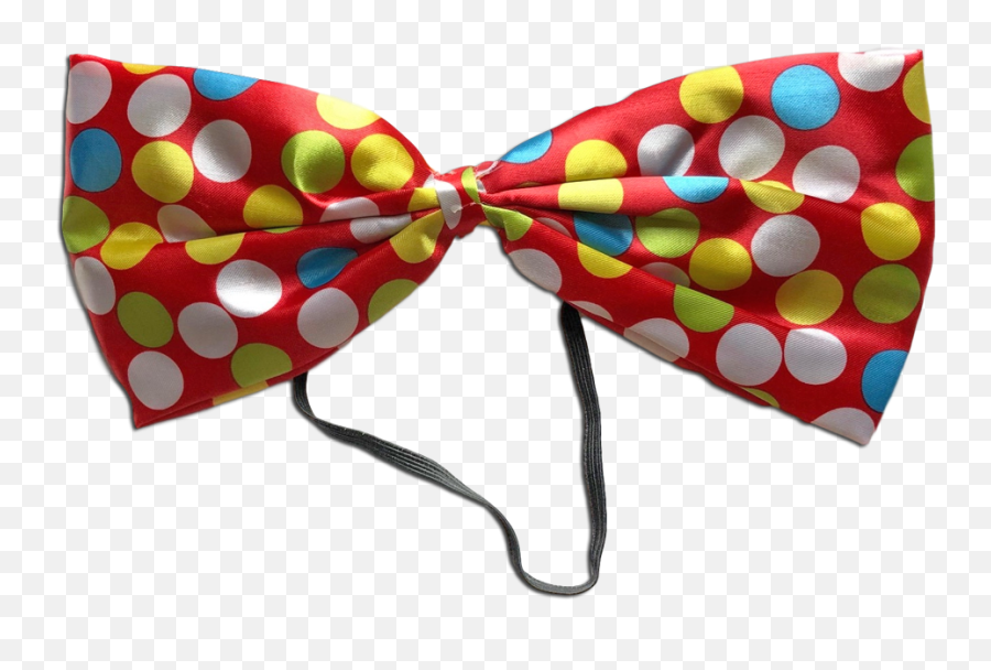 Buy Clown Oversize Spotty Bow Tie - Red At Simply Party Supplies For Only R 4500 Polka Dot Png,Clown Hair Png