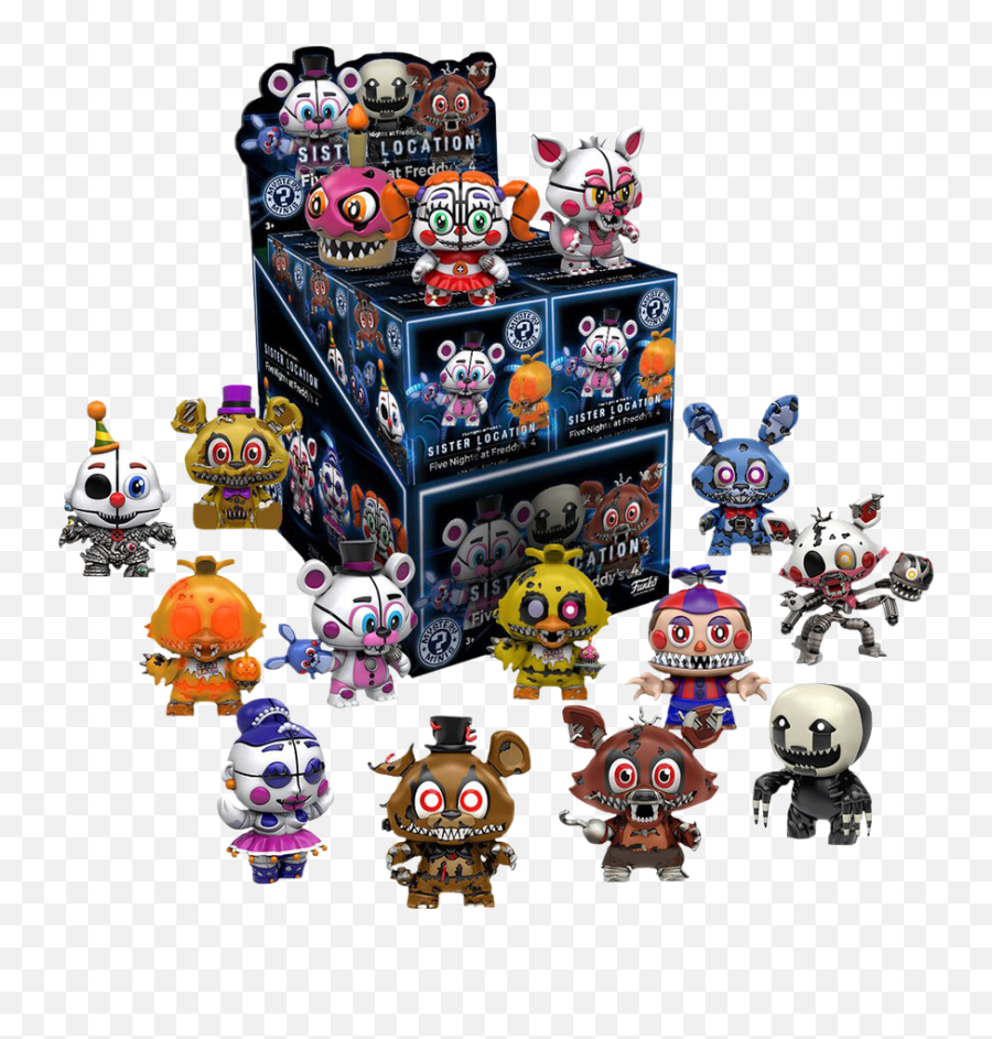 Statues And Figurines - Fnaf Sister Location Mystery Minis Fnaf Mystery Minis Series 2 Png,Five Nights At Freddy's Png