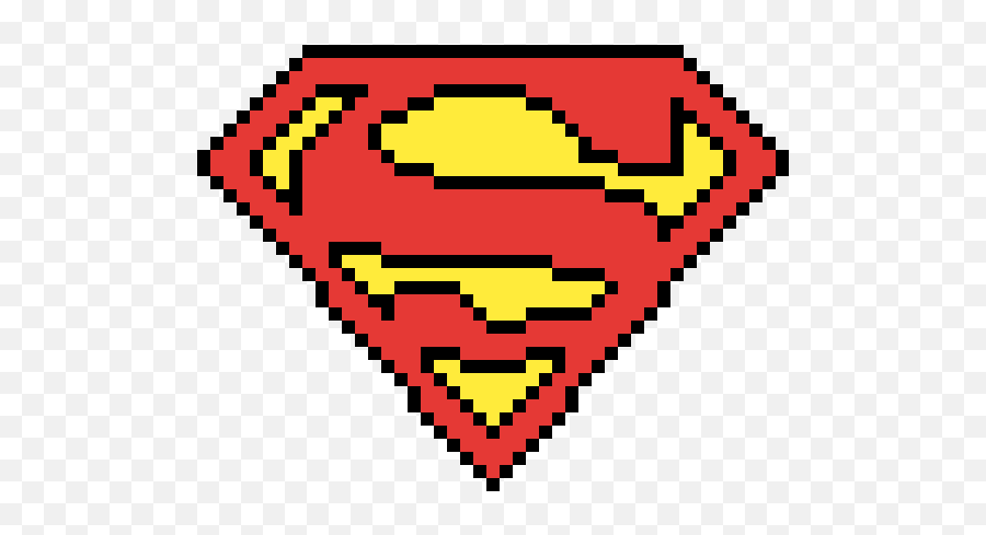 Pixilart - Minecraft Pixel Art Superman Png,Superman Logo Images