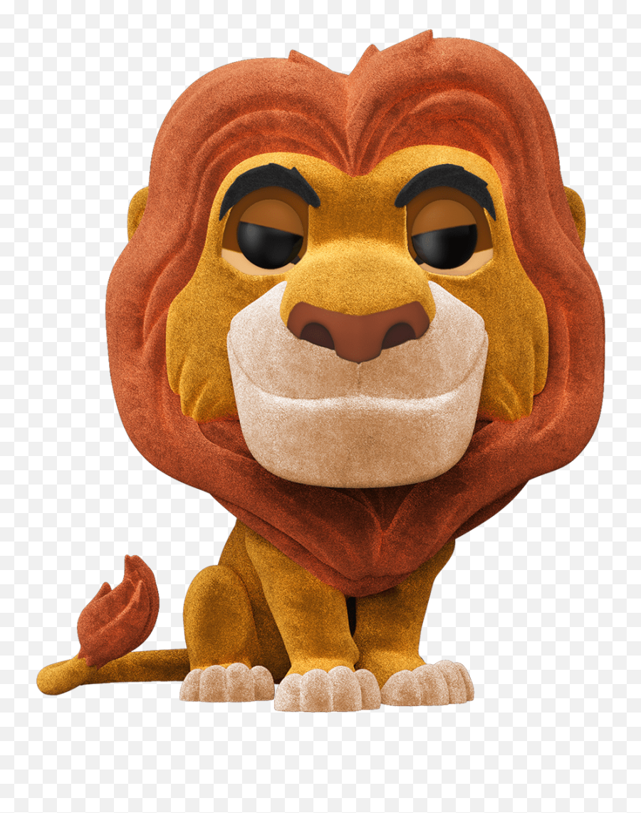 The Lion King - Funkopop10 Mufasa Flocked Funko Pop Png,Mufasa Png
