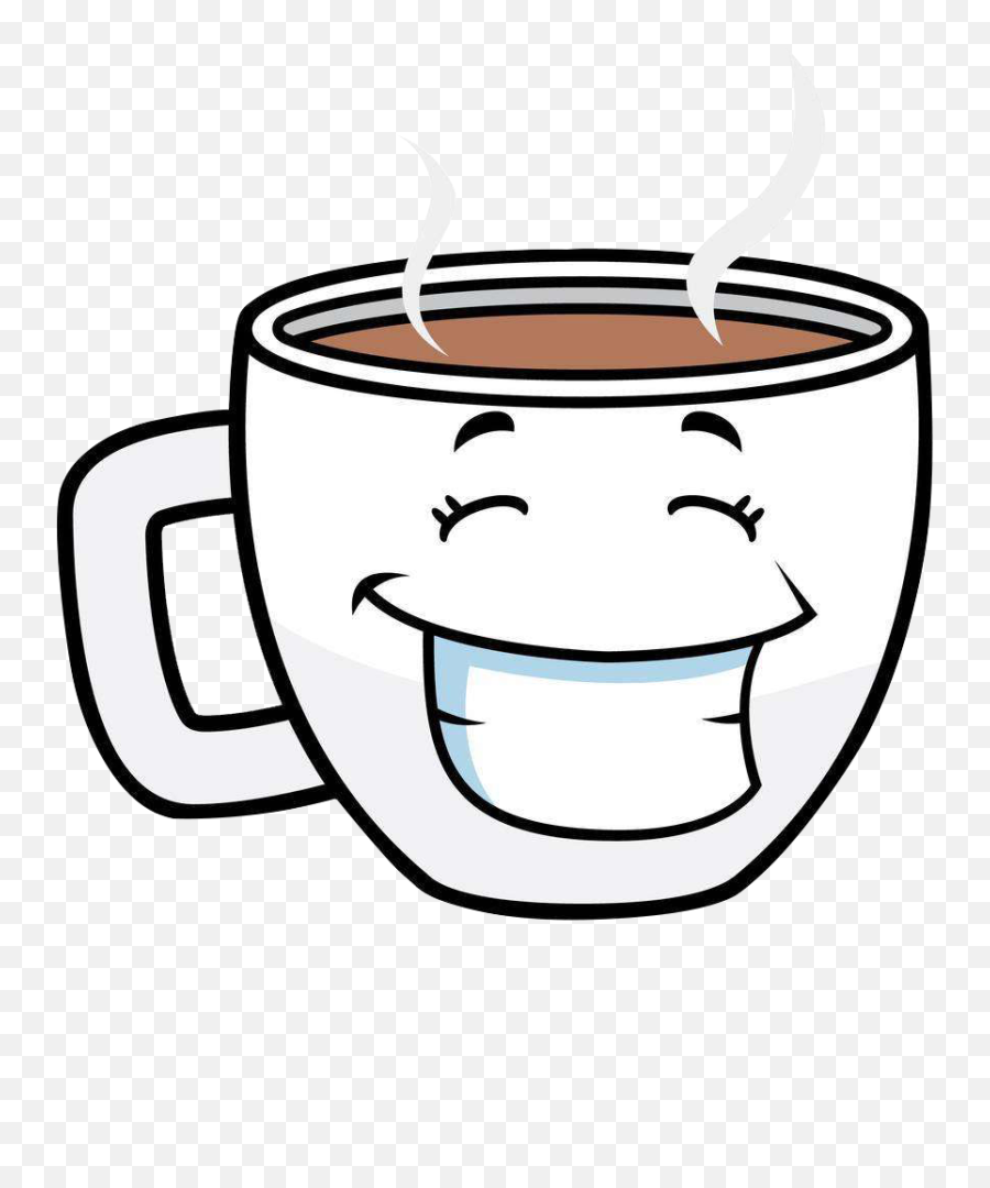 Tea Cafe Cartoon Mug - Coffee Mug Cartoon Clipart Full Cartoon Coffee Mug Png,Mug Transparent