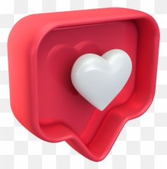 Photo Editing In Photoshop Cc - Instagram Like Icon Png 3d
