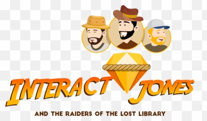 Interact Jones And The Raiders Of Lost Library By - Cartoon Png,Raiders Png