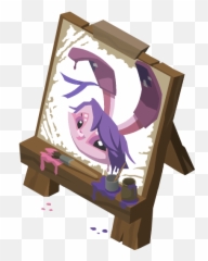 Painteru0027s Items U2014 Animal Jam Archives - Cartoon Png,Easel Png