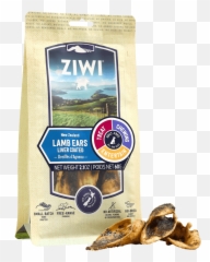 Ziwi Peak Lamb Ears Dog Chew - Ziwi Lamb Ears Png,Dog Ears Png