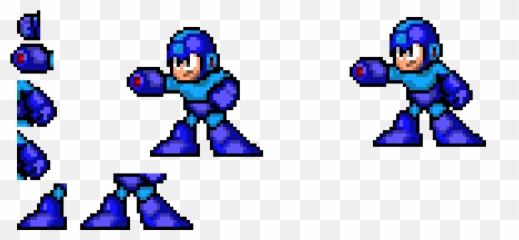 Mega Man 7 Sprite Pixel Art Maker - Megaman Sprite png
