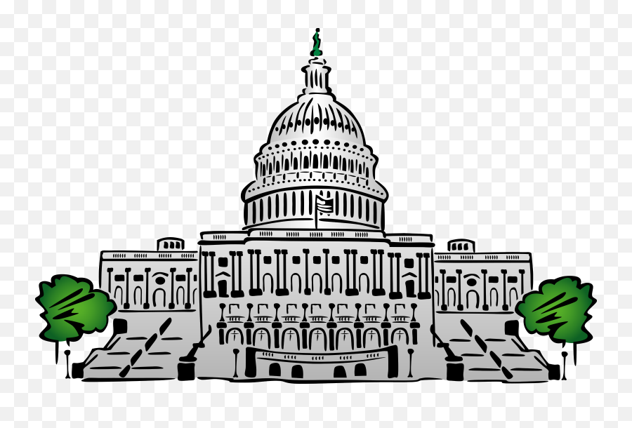 The White House Vector - Government Clipart Png,The White House Png