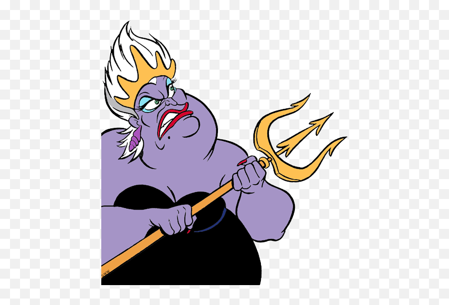 Ursula Trident Png Image - Disney Clipart Ursula,Ursula Png