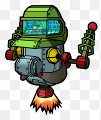 Super Paper Mario Mr L Brobot - png
