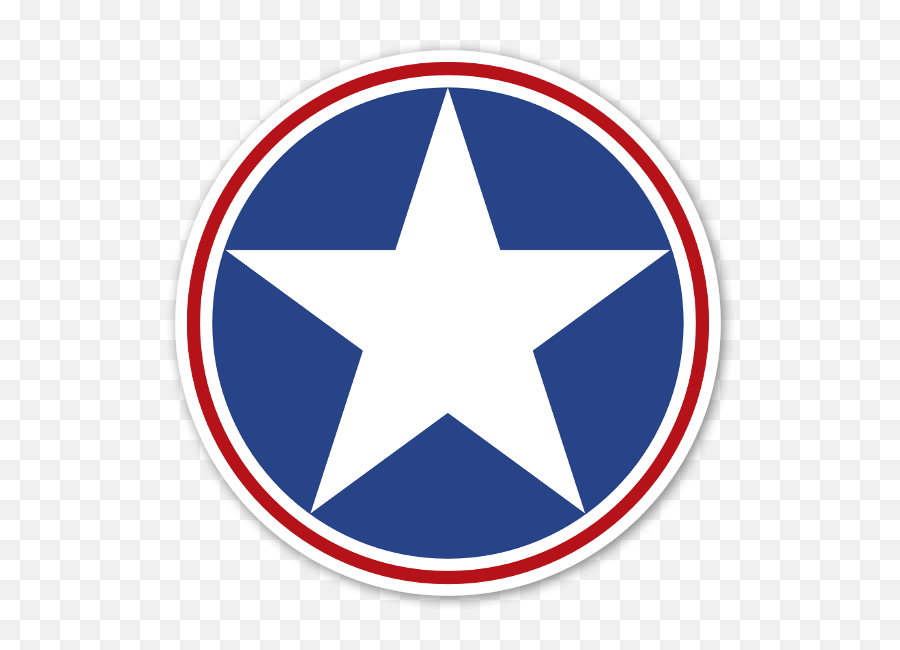 Us Star Sticker - Military Symbols Png,Star Sticker Png