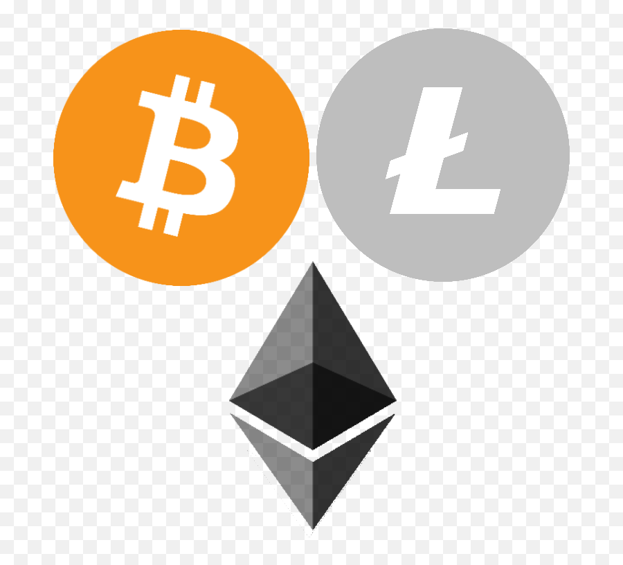 Bitcoin Litecoin Ethereum - Bitcoin Litecoin Ethereum Png,Litecoin Logo Png