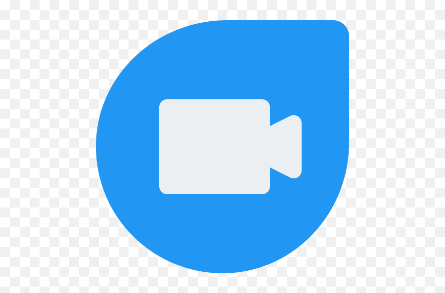 Google Duo Logo Icon Of Flat Style - Freshchat Icon Png,Google Calendar Icon Png