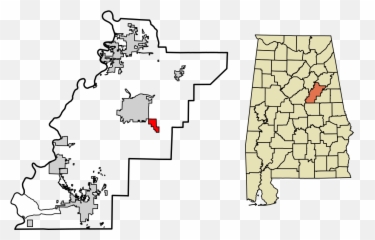 Filetalladega County Alabama Incorporated And - Talladega County Alabama Map Png,Waldo Png