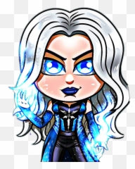 Killer Frost Sticker Art By Stevensondrawings Killerf - Fictional Character Png,Killer Frost Png