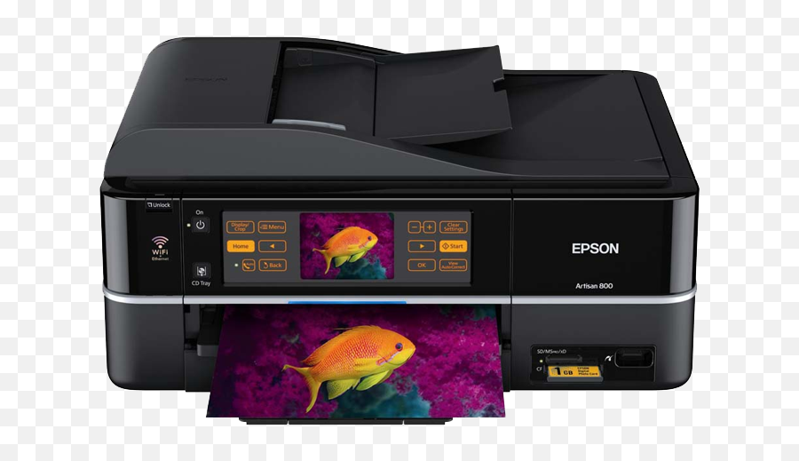 Printer Transparent Hq Png Image - Epson Artisan 800,Printer Png