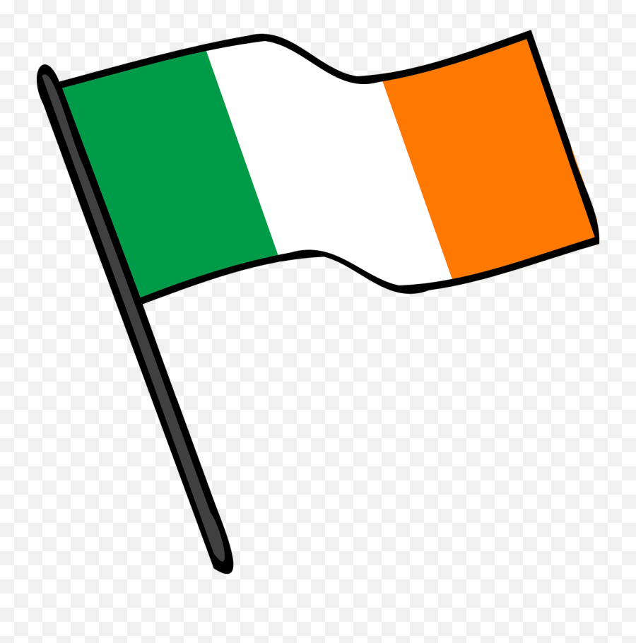 Flag Ireland Graphic Freeuse Download - Irish Flags Png,Ireland Flag Png