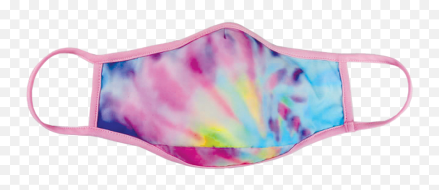 Pastel Tie Dye Face Mask - Iscream Face Mask Png,Tie Dye Png