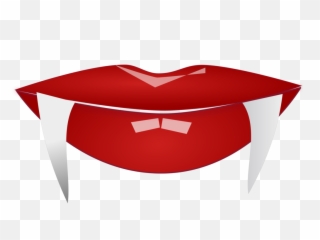 Vampire Lips Red Lip - Free Vector Graphic On Pixabay Vampire Teeth Clipart Transparent Png,Dracula Png
