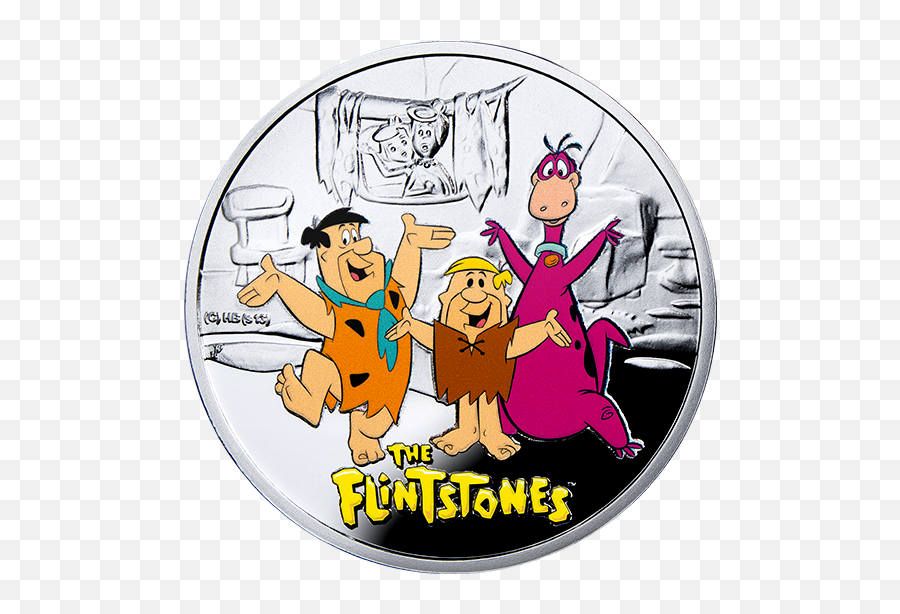 Sterling Silver Coin - Flintstones Png,Flintstones Png