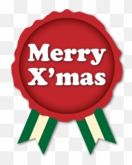 Merry Christmas Label Clipart Free Download Transparent Png
