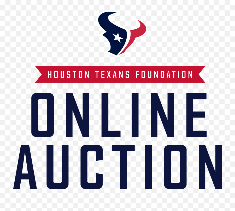 Texans Online Auction Powered By - Vertical Png,Houston Texans Logo Image