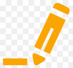 Orange Edit 6 Icon - Free orange icons Edit Icon Png