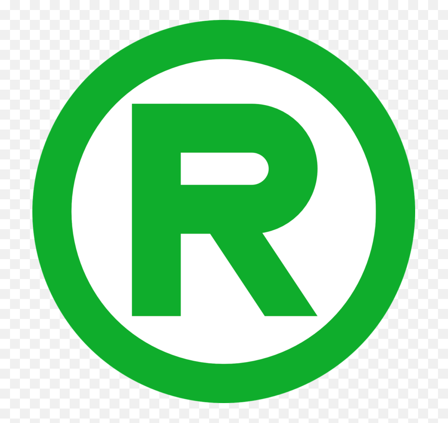Registered Trademark - Registered Trademark Symbol Green Png,Registered Trademark Png