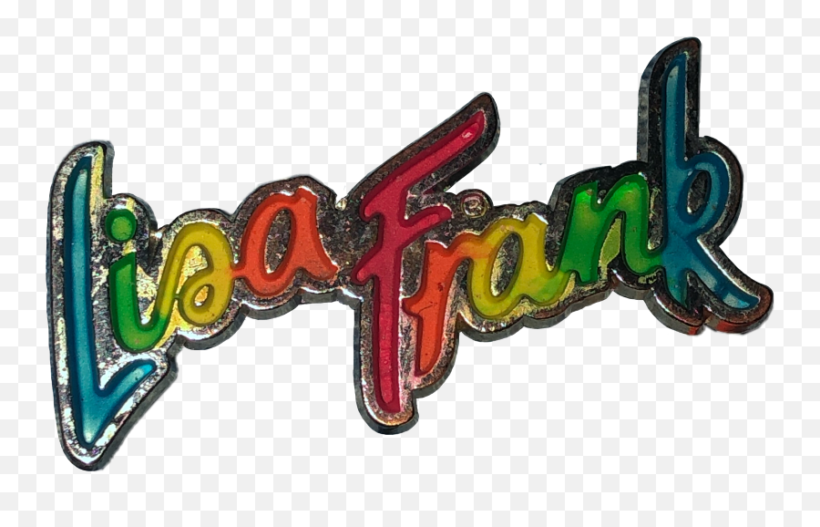 Lisafrank Enamelpin Rainbow Sticker By Oli Png Lisa Frank