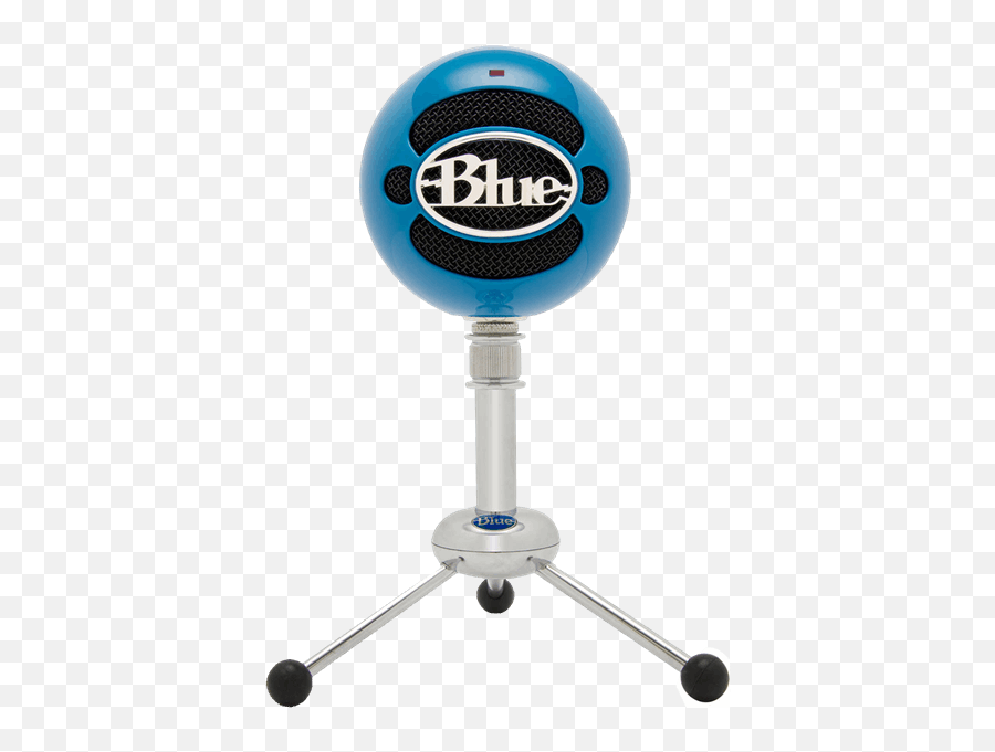 Download Blue Snowball Mic Png - Blue Snowball Mic Blue,Blue Snowball Png
