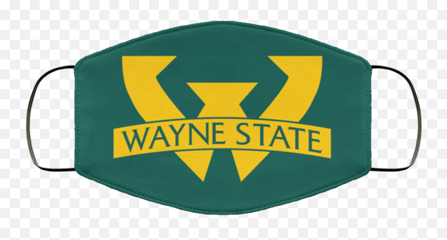 Wayne State Warriors Alternate Logo - Navy United States Navy Face Mask Png,Wayne State Logo