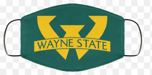 Wayne State Warriors Alternate Logo - Navy United States Navy Face Mask Png,Wayne State Logo