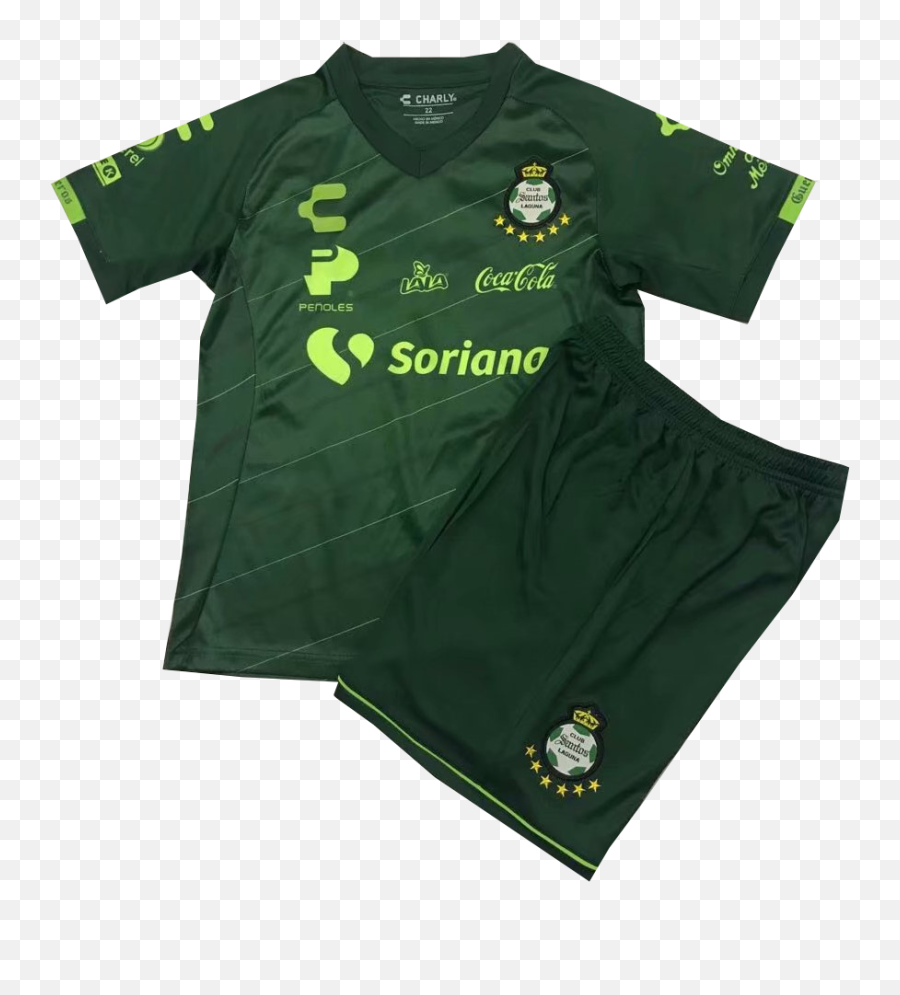 Youth Santos Laguna Away Uniform 2019 - Soccer Uniform Png,Santos Laguna Logo