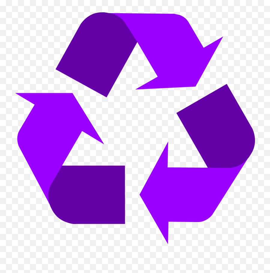 Recycling Symbol - Download The Original Recycle Logo Purple Recycle Symbol Png,Purple Png