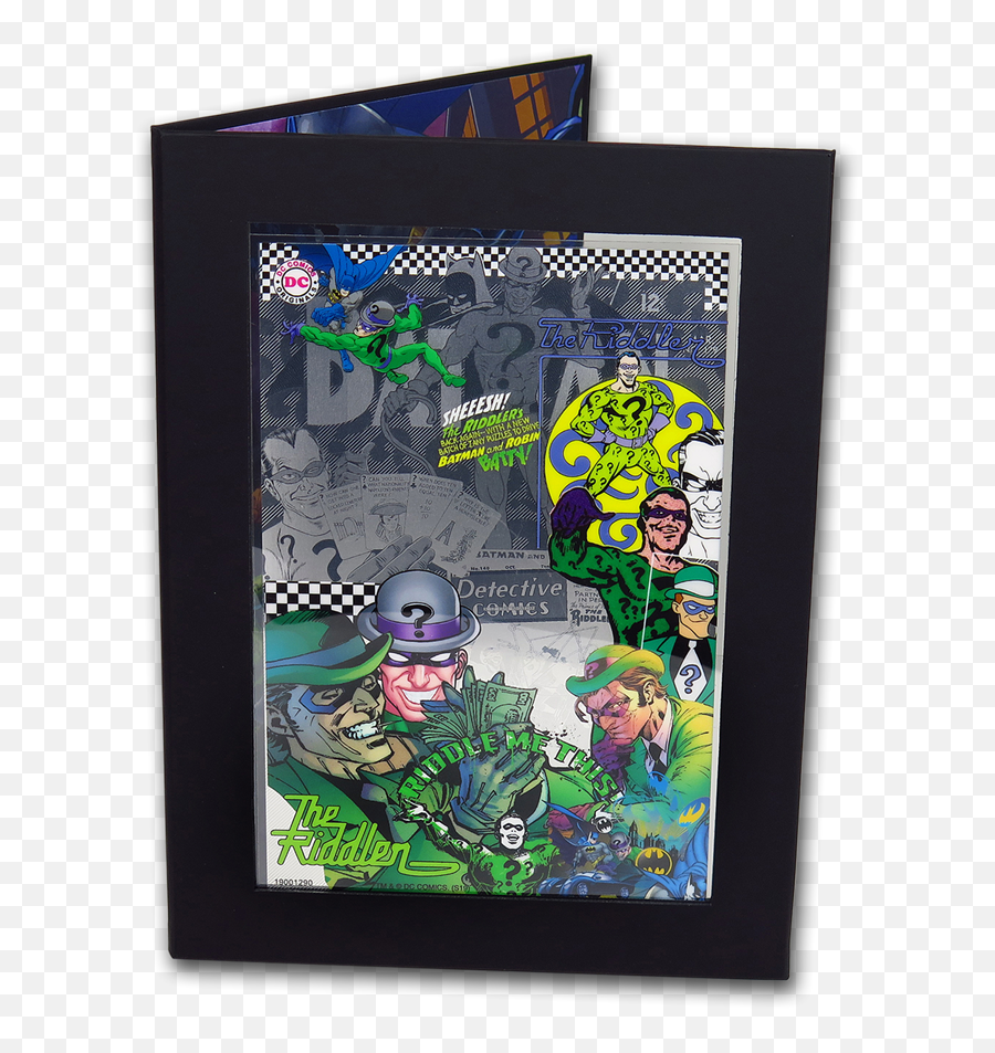 2018 Niue 5 Gram Silver 1 Batman Villains The Riddler Foil Note - Visual Arts Png,Riddler Png