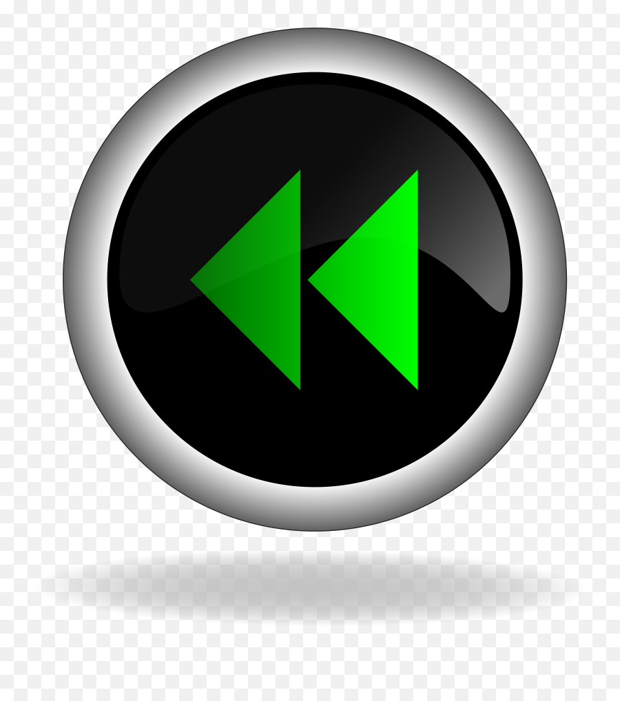 Backwards Button Icon Drawing Free Image - Dot Png,Button Icon