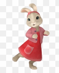 Lily Bobtail Dancing Transparent Png - Lily From Peter Rabbit,Peter Rabbit Png