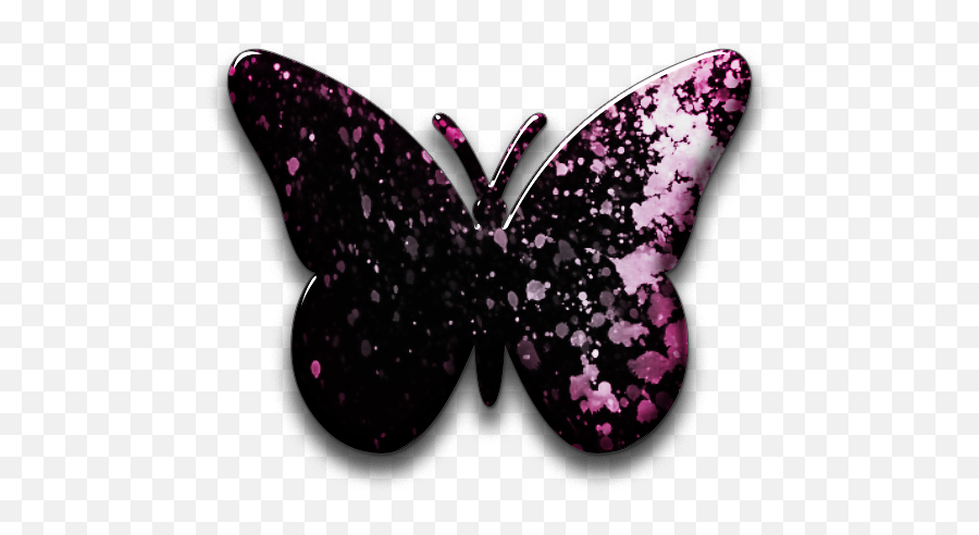 016444 - Pinkblackcherryblossomfestivaliconanimals Girly Png,Butterfly Icon Image Girly