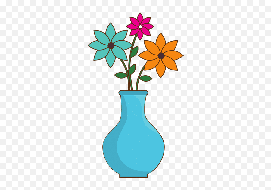 Flower Vase Isolated Icon - Floral Png,Vase Icon