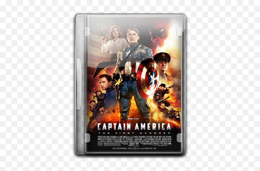 Captain America The First Avenger Download Posted By Ethan - Posters Mcu Png,Captain Marvel Icon Theater