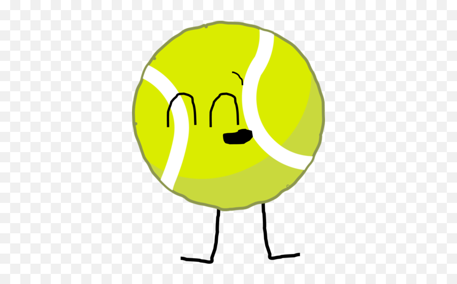 Download Hd Tennis Ball - Object Shows Tennis Ball Bfb Tennis Ball And Golf Ball Png,Tennis Ball Png