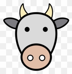 Animal Cow Cows Icon Milk Vaca - Clip Art Png,Vaca Png