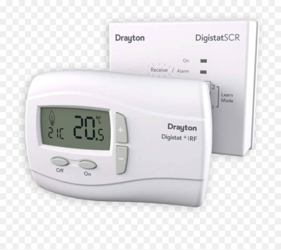 Drayton Acl Digistat 1rf Wireless Digital Thermostat - Drayton Rf2 Wireless Thermostat Png,British Gas Icon