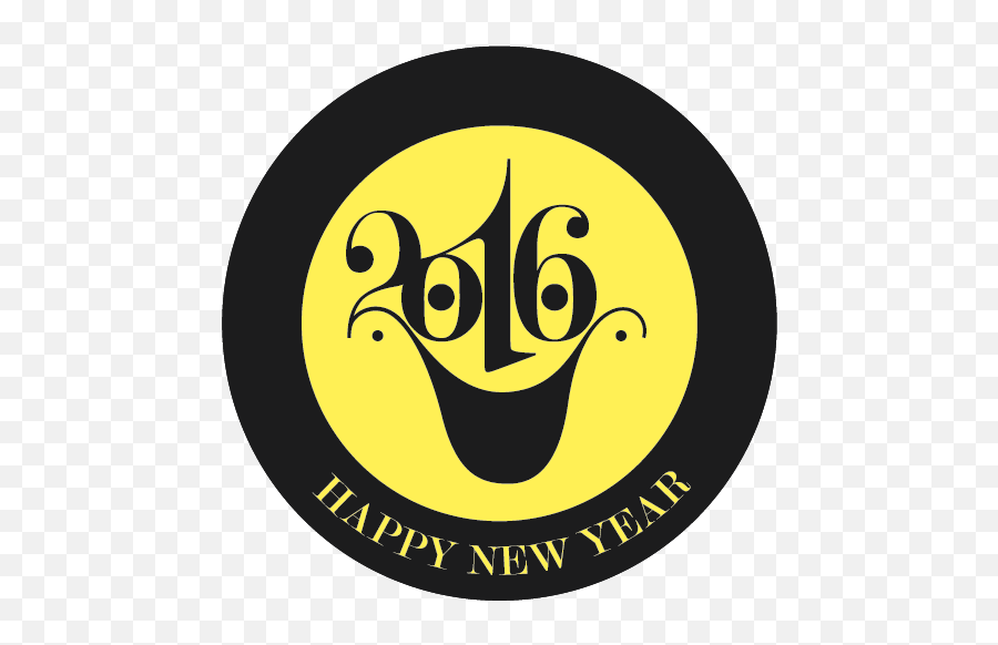 2016 Smiley Face Logo Greeting - Circle Png,Happy Face Logo